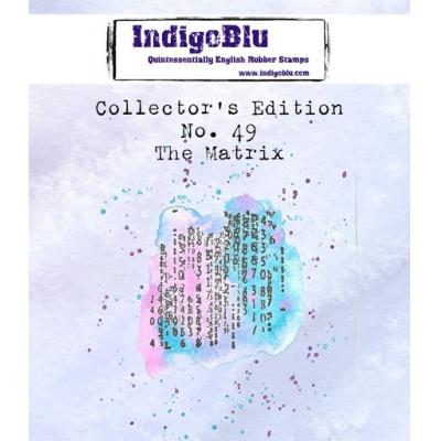 IndigoBlu Rubber Stamps - Collector's No. 49 The Matrix